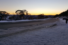 Sunrise from the bus stop