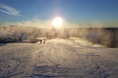 Snow guns in full swing