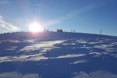 The top of Gotcha chairlift