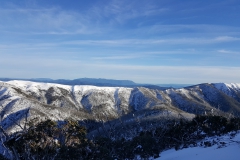 The Razorback with Mt Buffalo in the background
