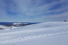 The summit of Mt Hotham with the fire tower
