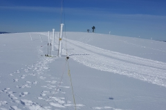 The antenna on Mt Hotham